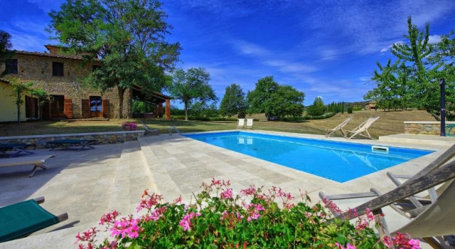 Villa Fabbri, Book Villa Hoteller i Valdarno med pool, Swimmingpool