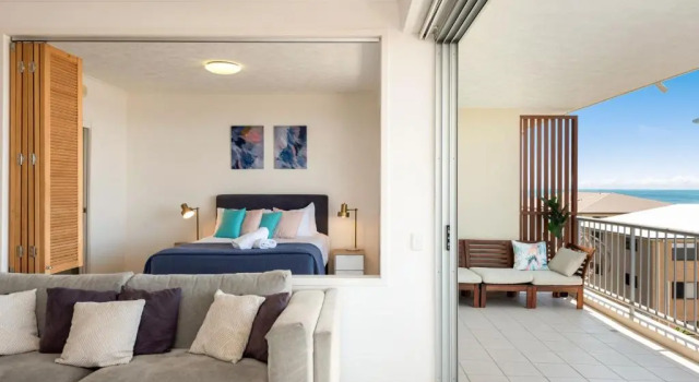 Апартаменты с 2 комнатами с видом на океан On The Beach Resort Bribie Island