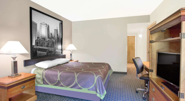 Двухместный номер Standard Super 8 by Wyndham Clemmons - Bermuda Run - Winston-Salem I-40