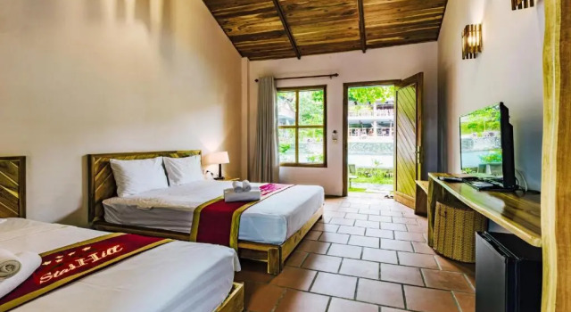 Трёхместный номер Standard с видом на бассейн Star Hill Village Resort Phu Quoc