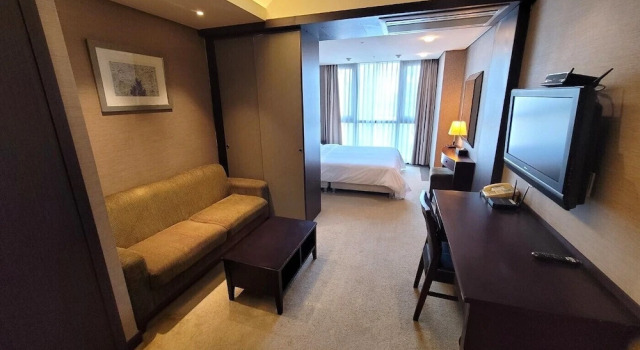 W Residence Hotel Centum City, Book Hotel Billige hoteller i Busan, nær Busan Exhibition &amp; Convention Center