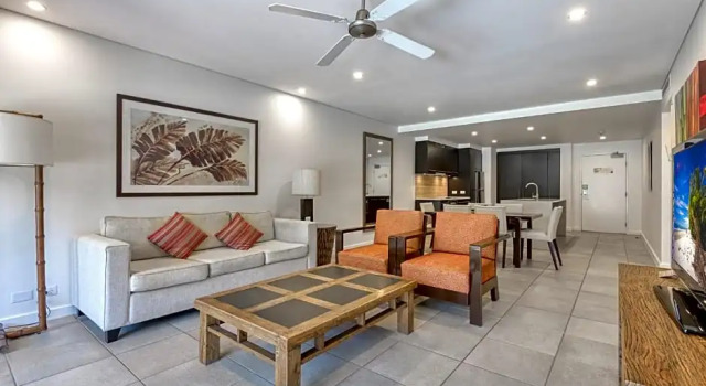 Appartamento con vista sulla piscina Pullman Port Douglas Sea Temple Resort and Spa