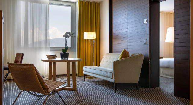 Двухместный люкс c 1 комнатой с видом на озеро InterContinental Genève by IHG