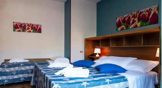 Трёхместный номер Standard с балконом Hotel Parco dei Pini - 100mt dal Mare