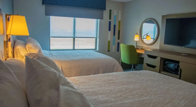 Четырёхместный номер Standard Hampton Inn by Hilton Wabash