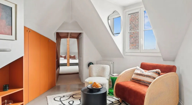 Stylish 1BR Parc Monceau Retreat, Забронировать Апартаменты/квартира Париж Иль-де-Франс, рядом с Миромениль