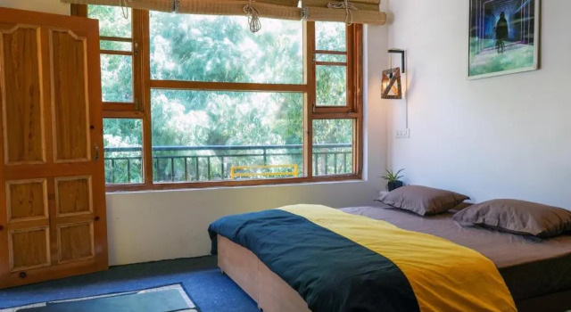 Двухместный номер Deluxe The Hosteller Mcleodganj, Bhagsu Waterfall