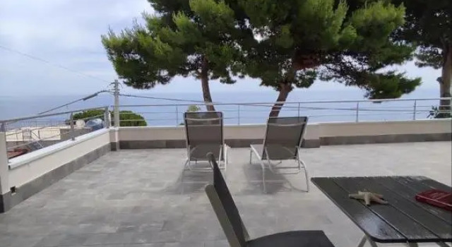 Двухместный номер Deluxe с балконом и с видом на море Mondello Addaura Addisio Suite
