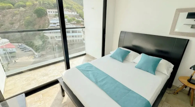 Апартаменты с 2 комнатами с балконом Apartasuites VITA 945 RODADERO - By Bedviajes