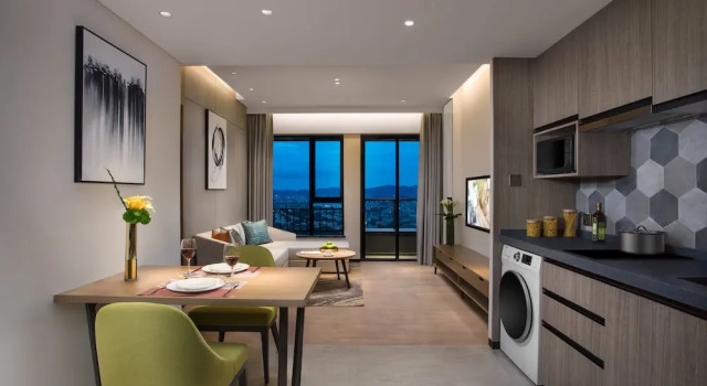 Номер Executive c 1 комнатой с балконом Citadines Songshan Lake Dongguan