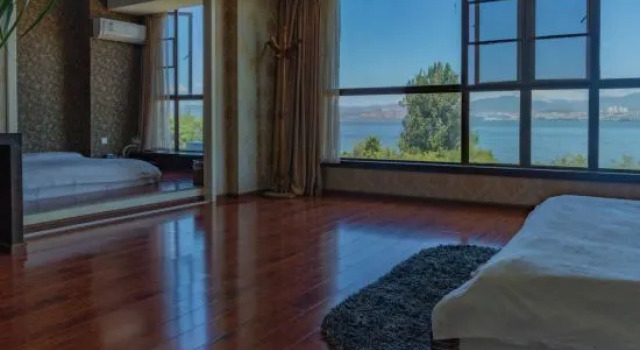 Семейный люкс с 2 комнатами с красивым видом из окна Dali knot, seaview Inn （erhai lake ecological corridor, entrance）