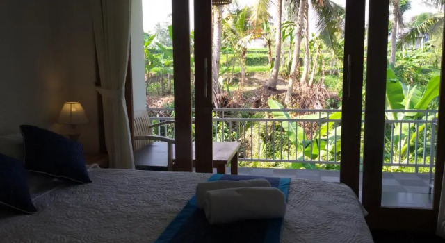 Standard Doppel Zimmer mit Balkon und mit Blick Blu Mango