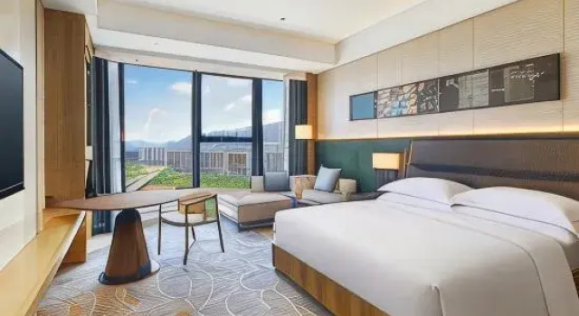 Люкс Deluxe с видом на воду DoubleTree by Hilton Ya'An