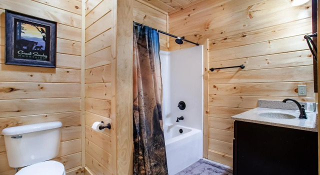 Swimming Bears Lodge 2 with Pool, Hot Tub and Theater