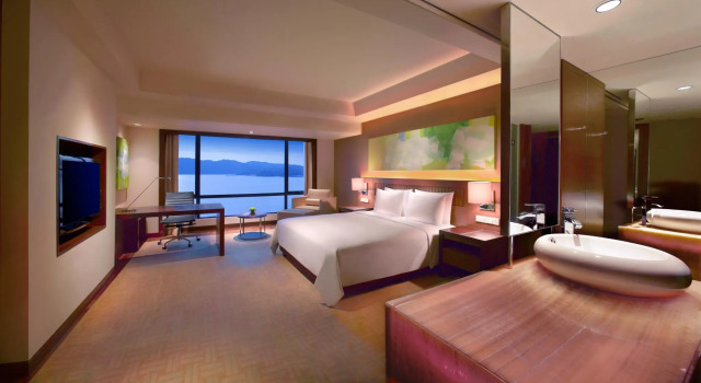 Двухместный номер с видом на море Hyatt Regency Kinabalu