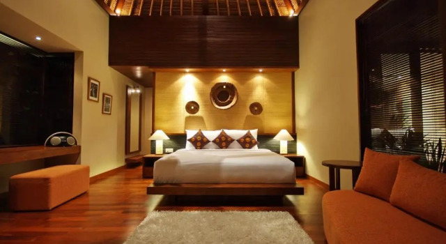 Вилла с бассейном с 3 комнатами The Griya Villas and Spa