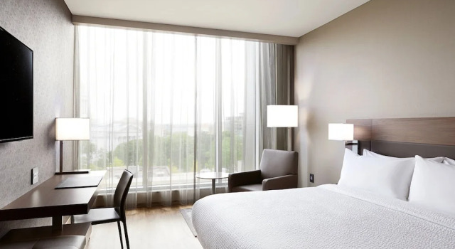 Двухместный номер Standard с видом на город AC Hotel by Marriott Madison Downtown