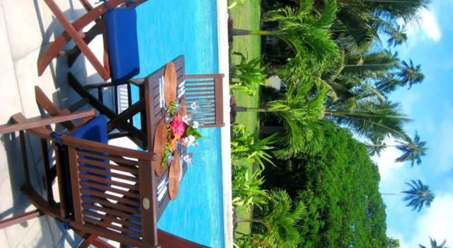 Villa mit Gartenblick Muri Beach Resort
