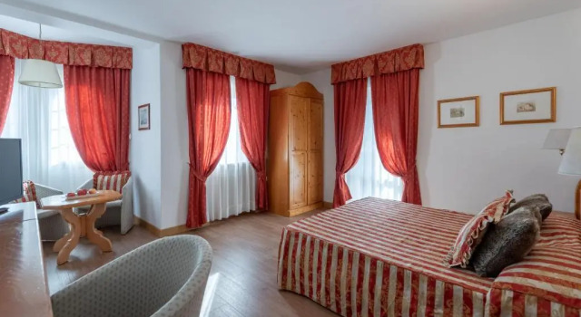 Двухместный номер Deluxe Brunet - The Dolomites Resort