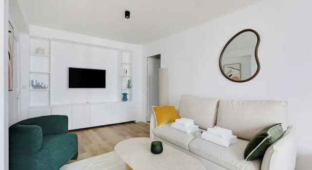 Modern and Elegant apt 1bd/4p - Quartier Latin, Забронировать Отель Париж Иль-де-Франс, рядом с Лувр — Риволи
