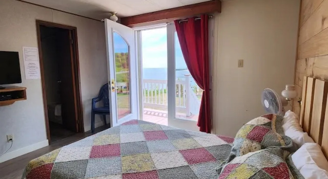Двухместный номер Standard с видом на океан Motel Les Chalets Bo-Fleuve