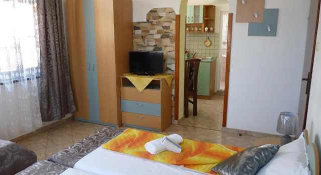 Семейная студия с красивым видом из окна Guest House Zhelevi