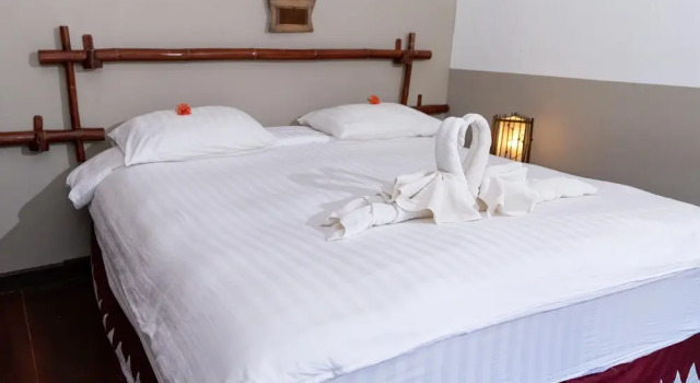 Superior Double room with balcony The Sanctuary Pakbeng Lodge