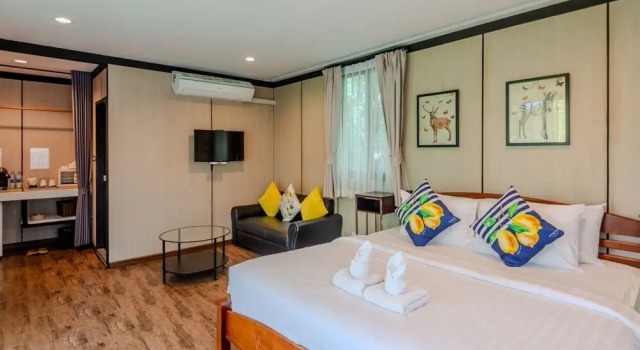 Двухместный люкс с балконом Limon Villa Khao Yai by SLH