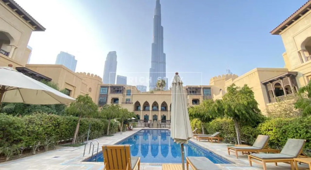Апартаменты Spectacular 2BR in Souk Al Bahar, Downtown with Burj & Dubai Mall view by Rich Stay