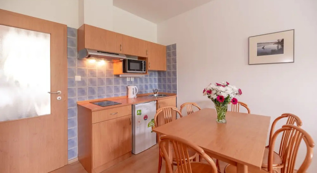 Семейный номер Standard Дуплекс c 1 комнатой с видом на внутренний двор Apartmány Engadin