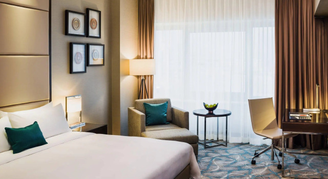 Двухместный номер Deluxe JW Marriott Bucharest Grand Hotel