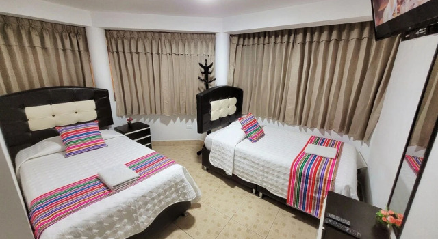 Двухместный номер Standard с видом на город Hostal EL VIAJERO en Ollantaytambo