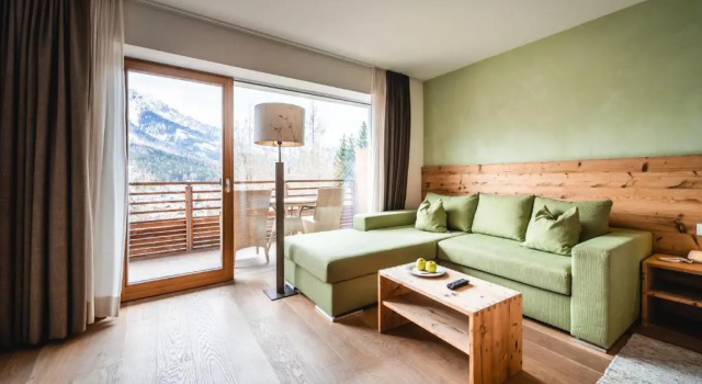Двухместный номер Deluxe с балконом Naturhotel Leitlhof