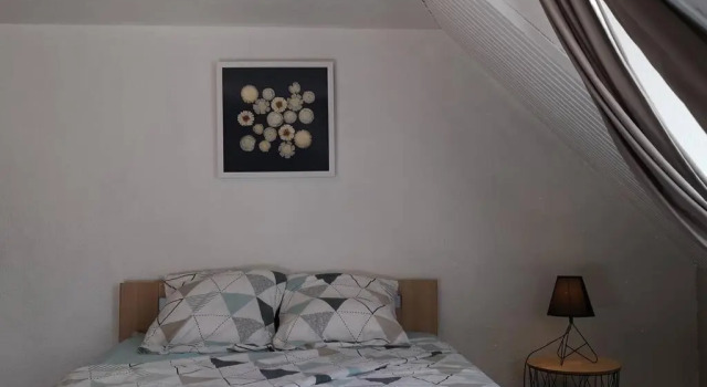 Duplex au centre ville, dans cour intérieure calme