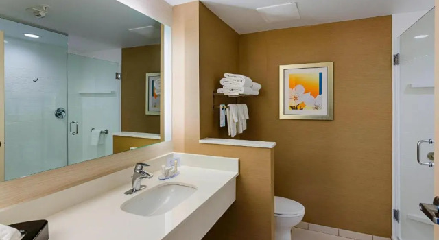 Люкс с видом на горы Fairfield Inn & Suites by Marriott Abingdon
