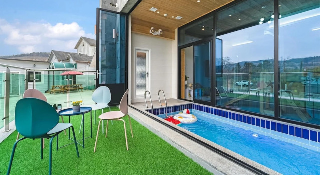 Gyeongju cheongun28 kids Poolvilla, Забронировать Отель Отели провинции Кёнсан-Пукто 3 звезды, 3*