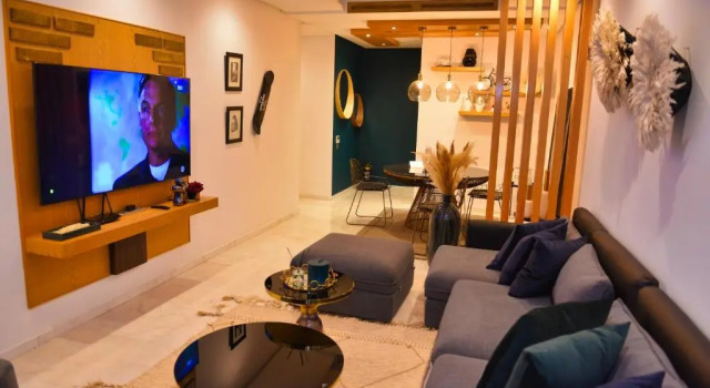 Appartement de prestige climatisé à l'hivernage 400m de la Gare, Забронировать Апартаменты/квартира Отели Марракеш-Тенсифт-Эль-Хауз с парковкой, Парковка