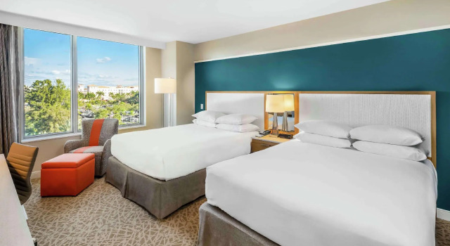 Четырёхместный номер Standard Hilton Miami Dadeland