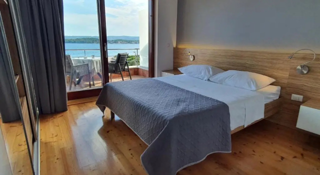 Апартаменты Deluxe c 1 комнатой с балконом и с видом на море Apartments Villa Oliva