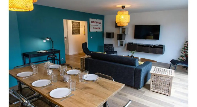 Апартаменты Cosy appart 80m2 hyper centre/vieux Lille