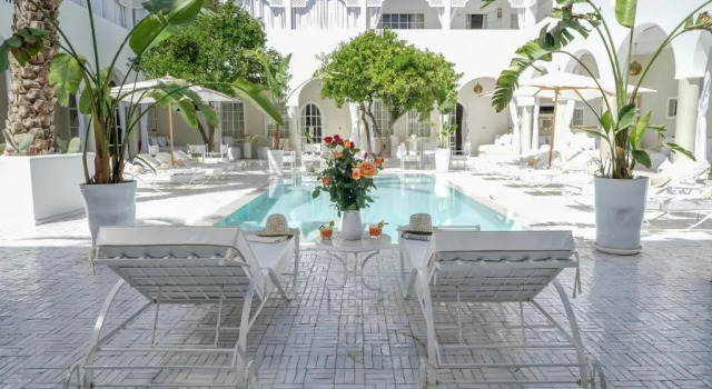 Люкс с балконом Riad Palais Blanc