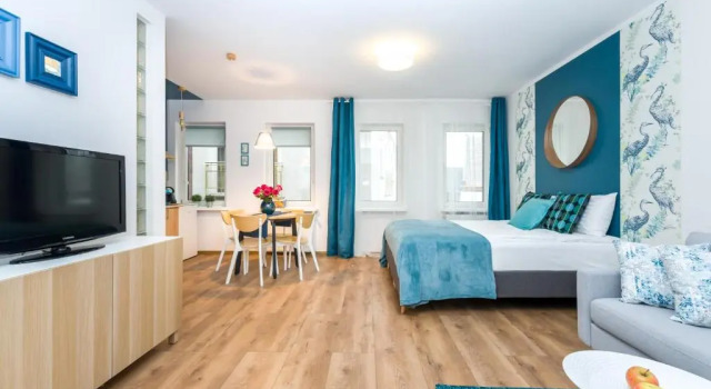 Sleepway Apartments - Blue Dream, Забронировать Апартаменты/квартира Апартаменты Познани, рядом с Jesuit Collegium, Апартаменты/квартира