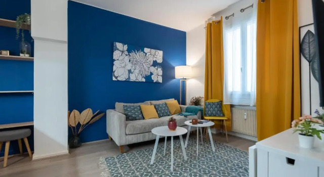 Апартаменты studio blue confort , proche gare part dieu