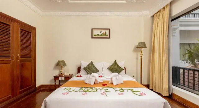Двухместный номер Deluxe с балконом YASODHARAPURA Residence