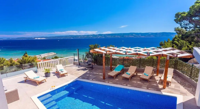 Вилла Villa Matan - only 200m from the sandy beaches, private 28m2 pool