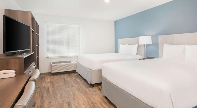 Четырёхместный номер Standard WoodSpring Suites Savannah Pooler