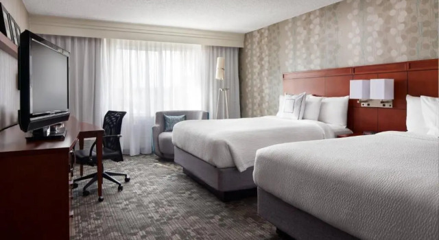 Четырёхместный номер Standard Courtyard Milpitas Silicon Valley
