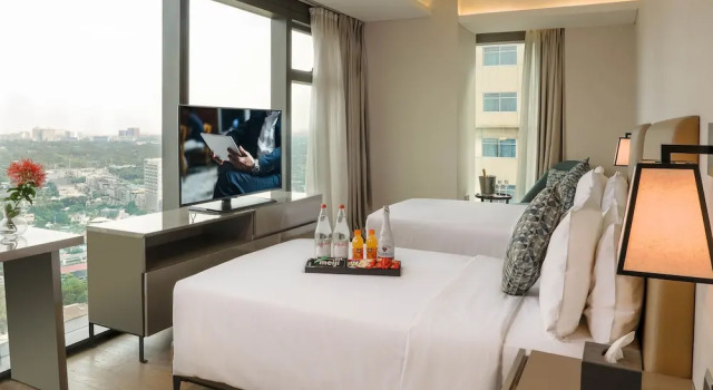 Люкс Executive с 2 комнатами Oakwood Makati Avenue