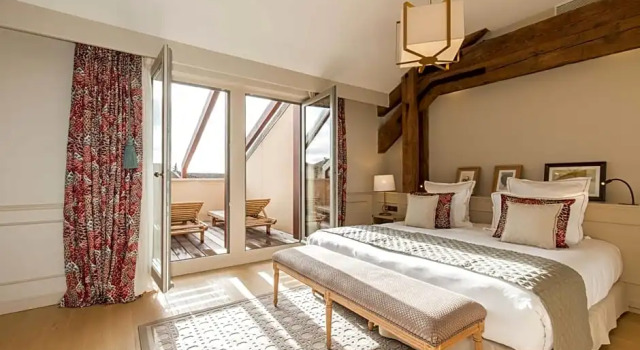 Номер Standard с видом на сад Hôtel Chais Monnet