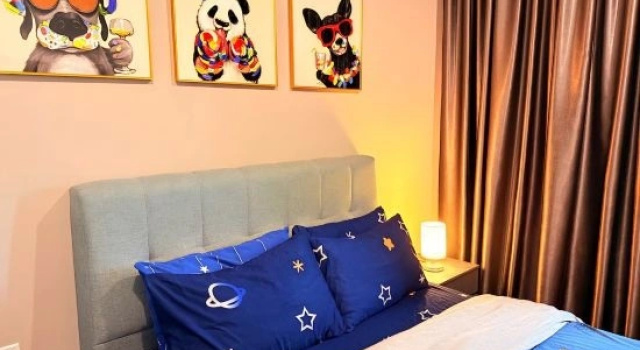 Люкс Deluxe Jeff&Ricky Homestay 128 @Rex Apartment BDC Kuching